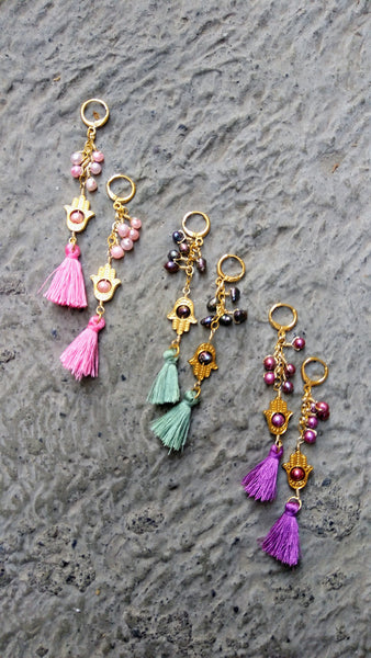 Aretes "Hamsa"